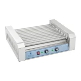 Rollengrill mit Deckel, Hotdog-Wärmer, 11 Rollen 5