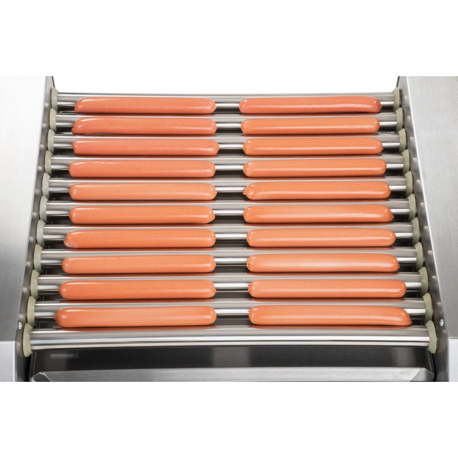 Grătar cu role și capac, încălzitor de hot dog, 11 role 6