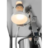Mașină profesională de popcorn mobilă de înaltă performanță pe cărucior, 230 V, 1,6 kW, negru 4