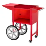 Aparat profesional de popcorn mobil de înaltă performanță pe cărucior, 230 V, 1,5 kW, roșu 10