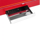 Aparat profesional de popcorn mobil de înaltă performanță pe cărucior, 230 V, 1,5 kW, roșu 6