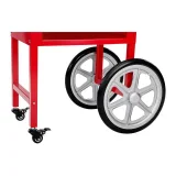 Aparat mobil de popcorn TEFLON 1600W cu cărucior 10
