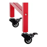 Aparat mobil de popcorn TEFLON 1600W cu cărucior 11