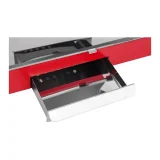 Aparat mobil de popcorn TEFLON 1600W cu cărucior 5