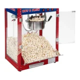 Aparat mobil de popcorn TEFLON 1600W cu cărucior 8