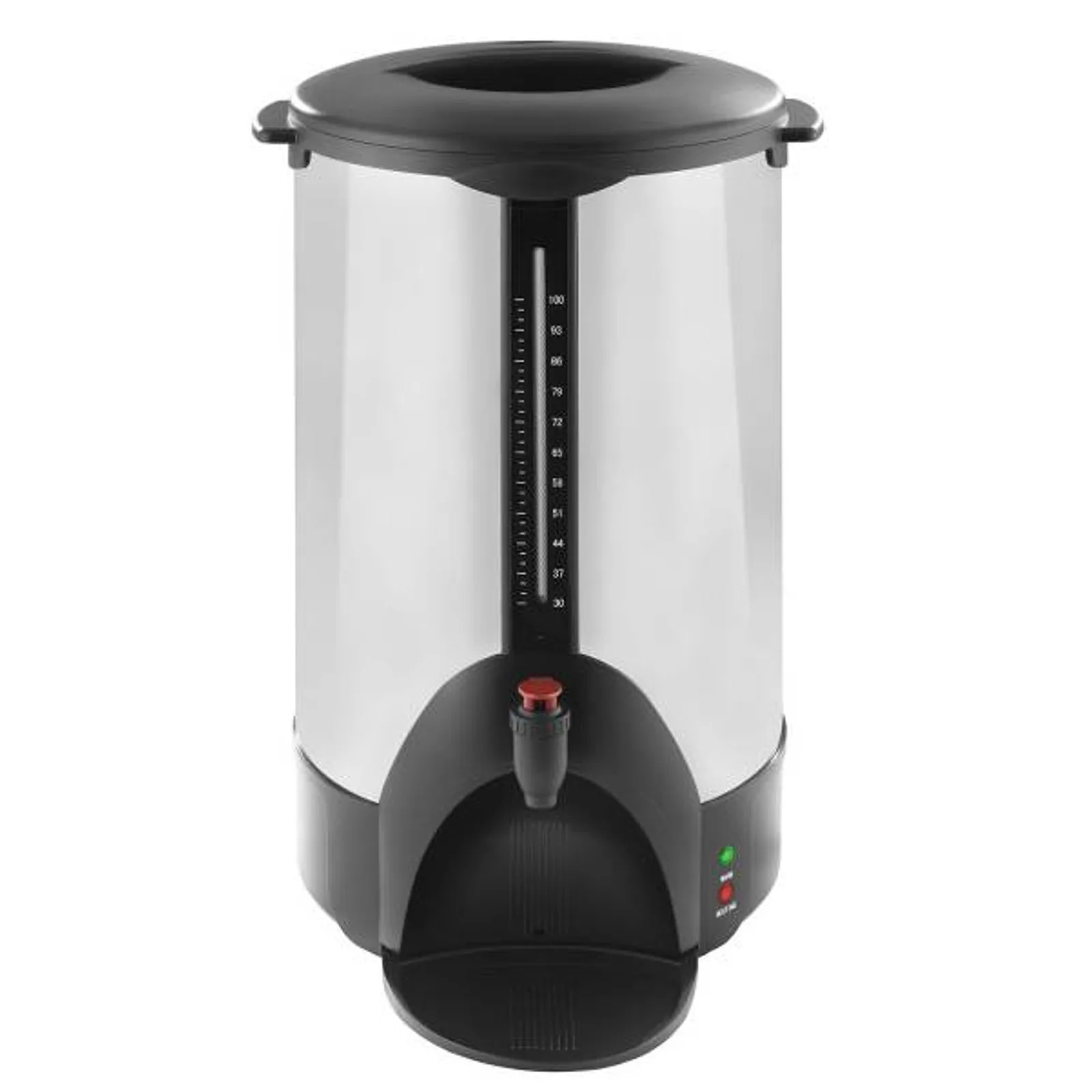 Oceľová dvojstenná kanvica na kávu a čaj, 230 V, 16 l 2
