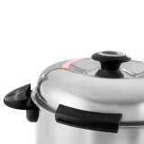 Încălzitor pentru vin fiert cu tavă de scurgere, oțel inoxidabil, 230 V, 20 L 4