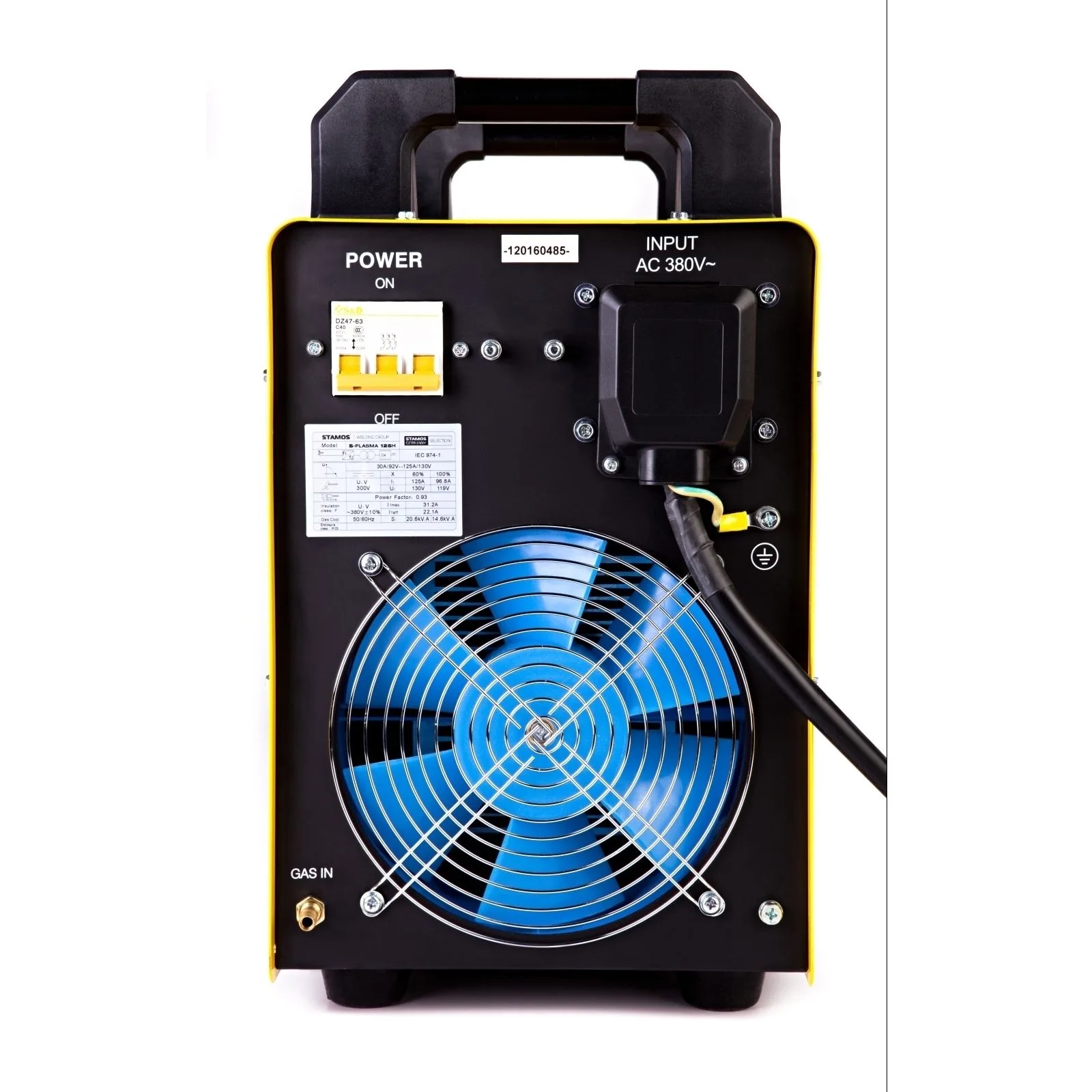S-PLASMA 125H SELECTION 125A plazmavágó 3