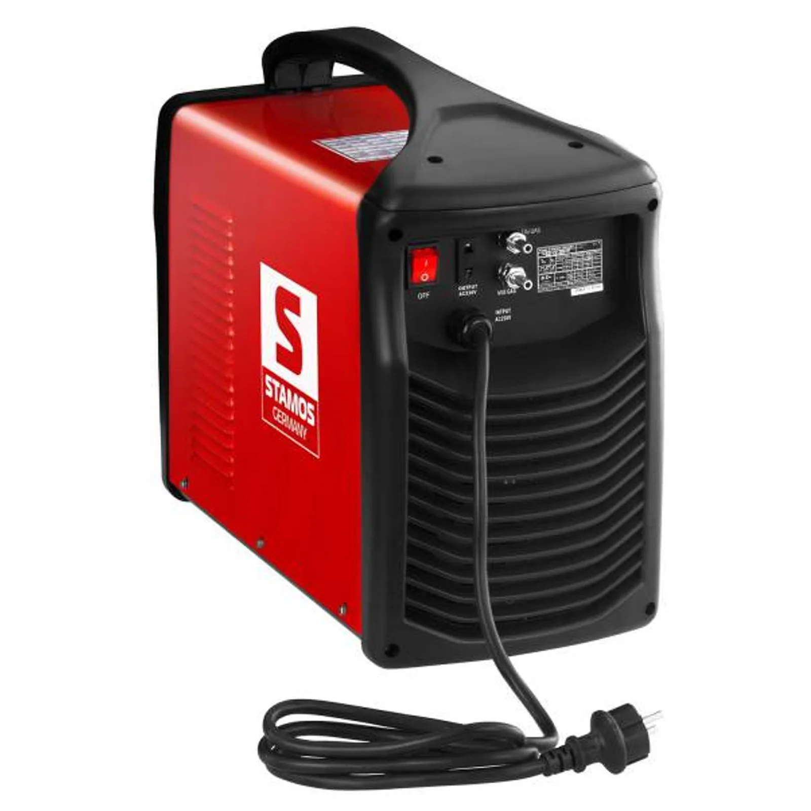 Stamos Germany 250A IGBT MIG/MAG MMA TIG poloautomatický zvárací stroj + 5 kg drôt 3