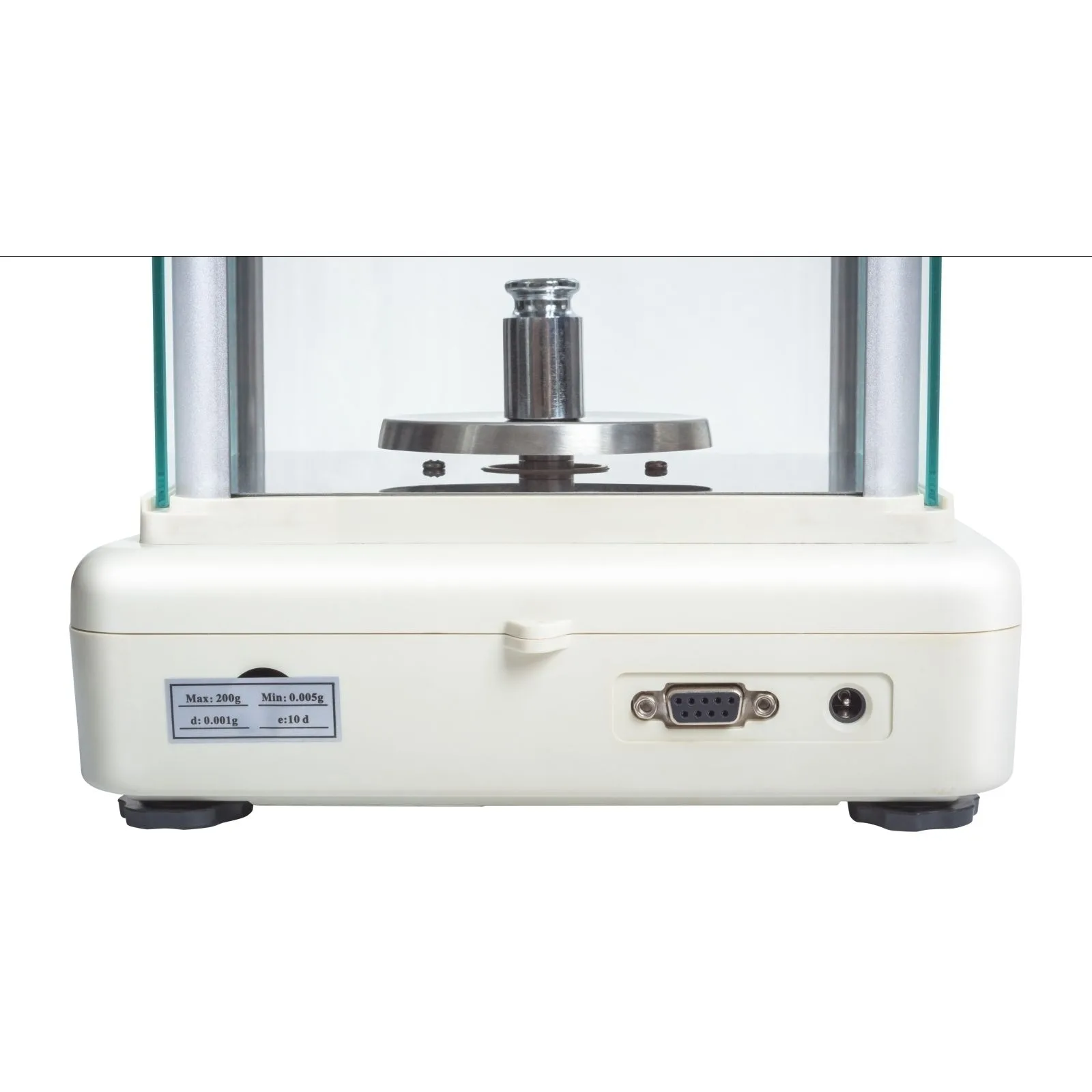 SBS-LW-200A LCD precision balance with draft shield, accuracy 0.001 g to 200 g 5