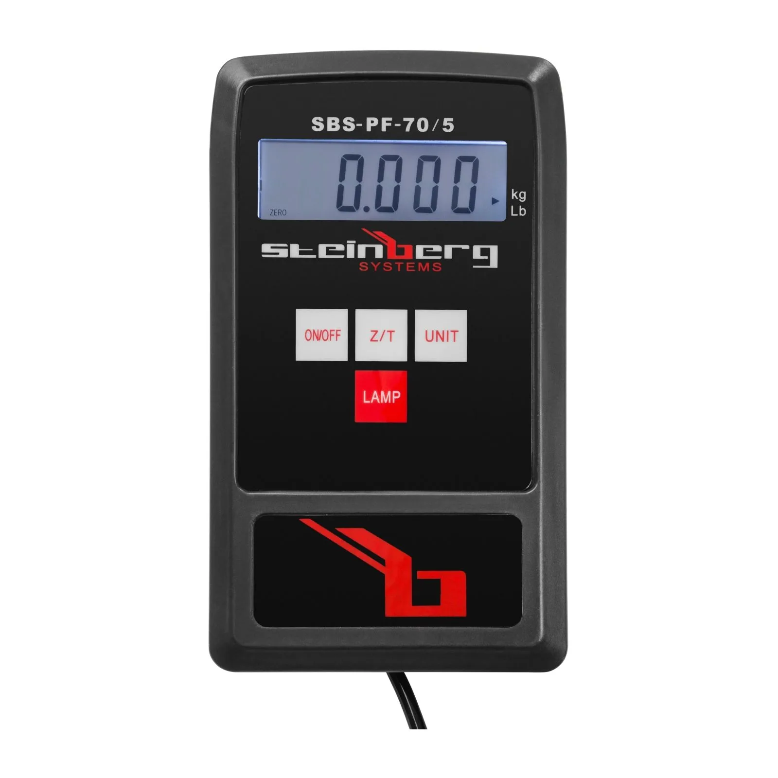 Cântar poștal LCD SBS-PF-70 pentru scrisori și colete, precizie 0,005 g, capacitate 70 kg 3