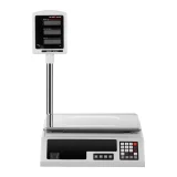 34 x 23 cm Plattformwaage für den Einzelhandel, Netzteil + Akku, 30 kg / 1 g 3