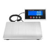 275 x 275 mm Plattform-Postwaage für Pakete, Netzteil + Batterien, 200 kg / 100 g 3