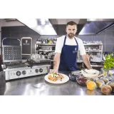 Aparat de vafe dublu, dreptunghiular, pentru 4 vafe belgiene 5
