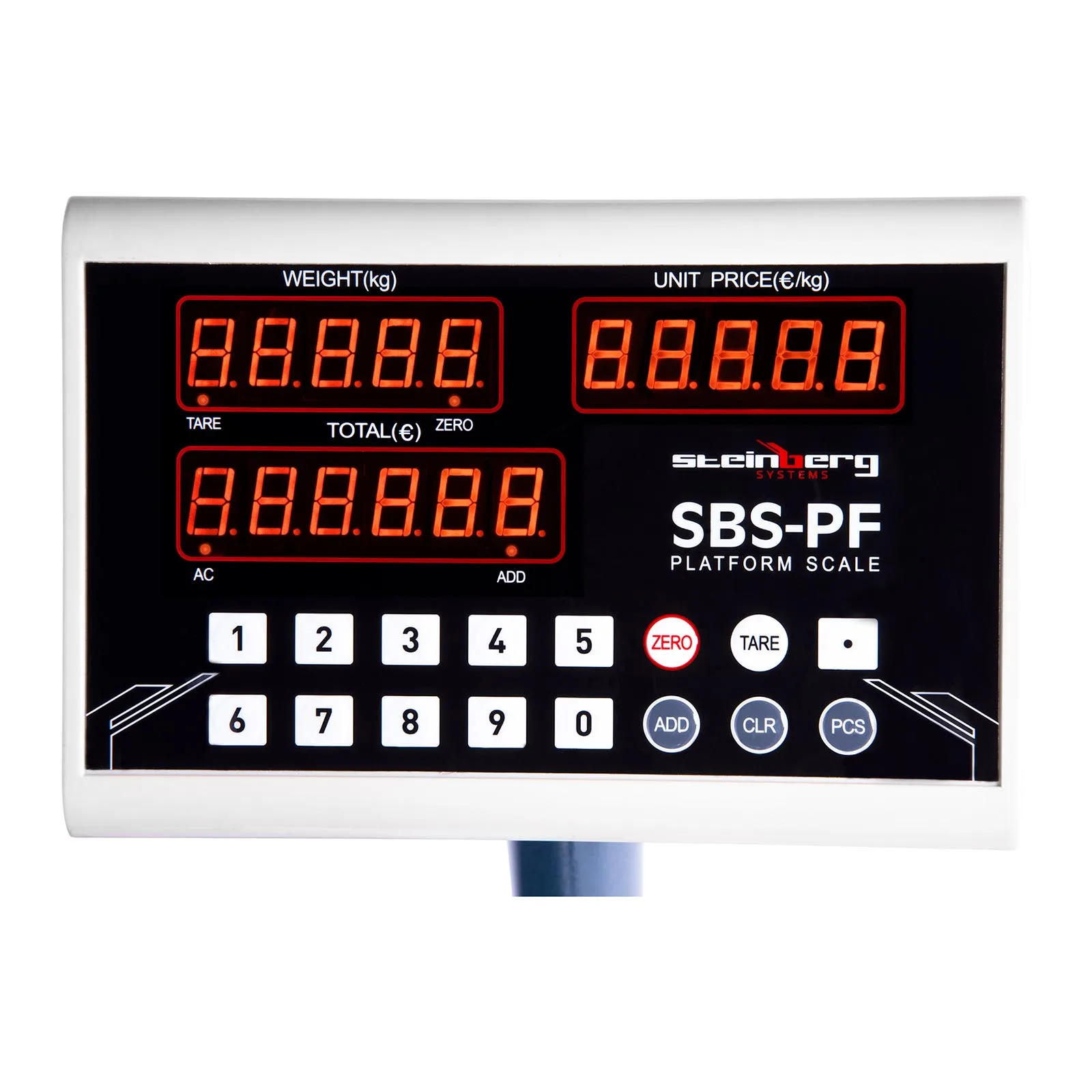 SBS-PF-100A8 LED összecsukható platformmérleg, 100 kg-ig 3