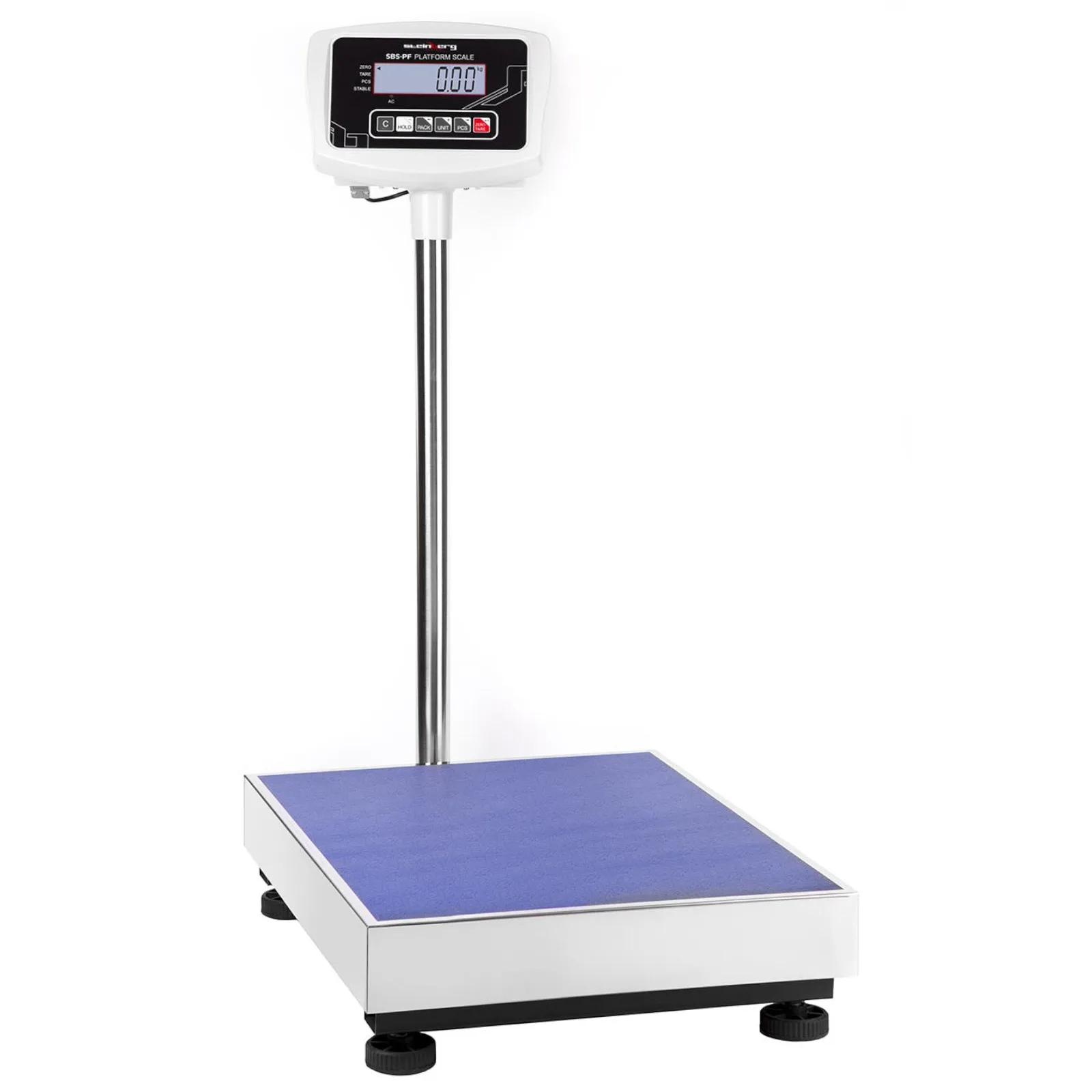 SBS-PF-150 LCD platformos raktári mérleg, 150 kg-ig