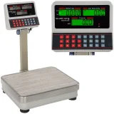 SBS-PW-60 LCD platformmérleg kiskereskedelmi használatra, 60 kg-ig
