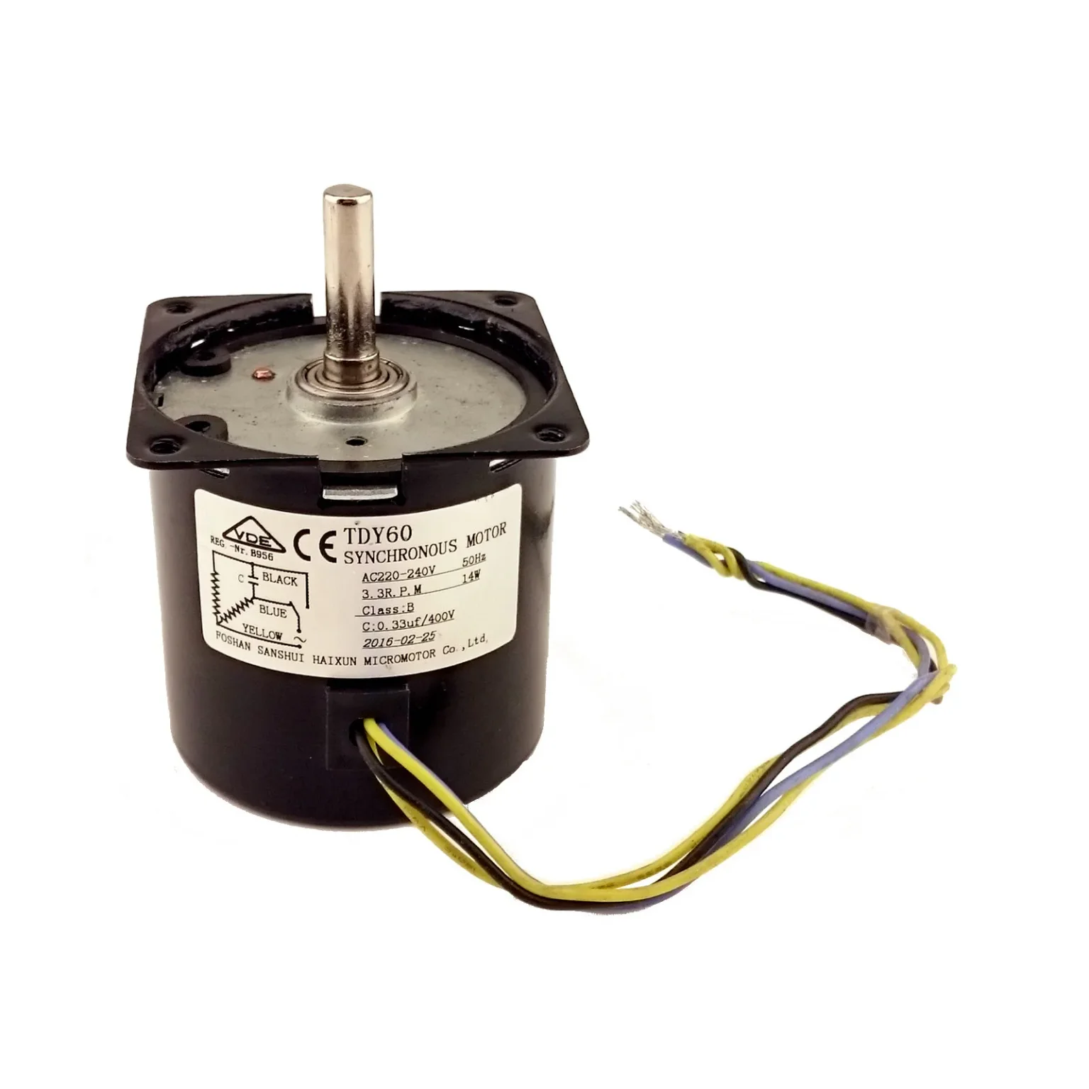 Stepenasti motor za rolovani roštilj 230V 14W