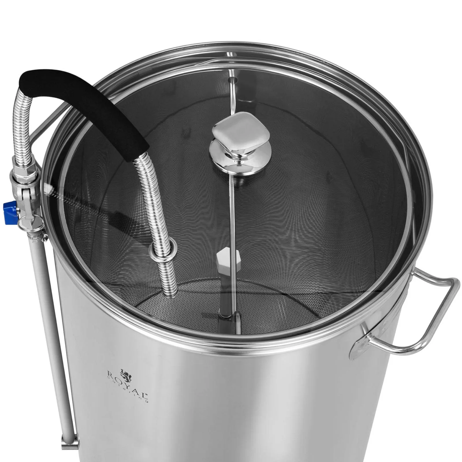 Cazan de must din oțel inoxidabil de 2500 W cu ecran LCD și capacitate de 60 L pentru producția de bere 5