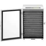 Profesionálna sušička na potraviny, bylinky, ovocie a huby s 12 tácami, 800 W 4