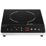 Plită cu inducție reglabilă, 2 zone de gătit, diametru 26 cm, LED, 1800 W 3