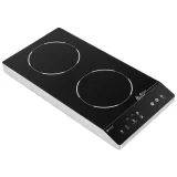 Plită cu inducție reglabilă, 2 zone de gătit, diametru 26 cm, LED, 1800 W 4