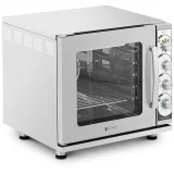 Cuptor cu convecție cu funcții de grătar și abur, 4 niveluri, oțel inoxidabil, 3000 W, ITALIA