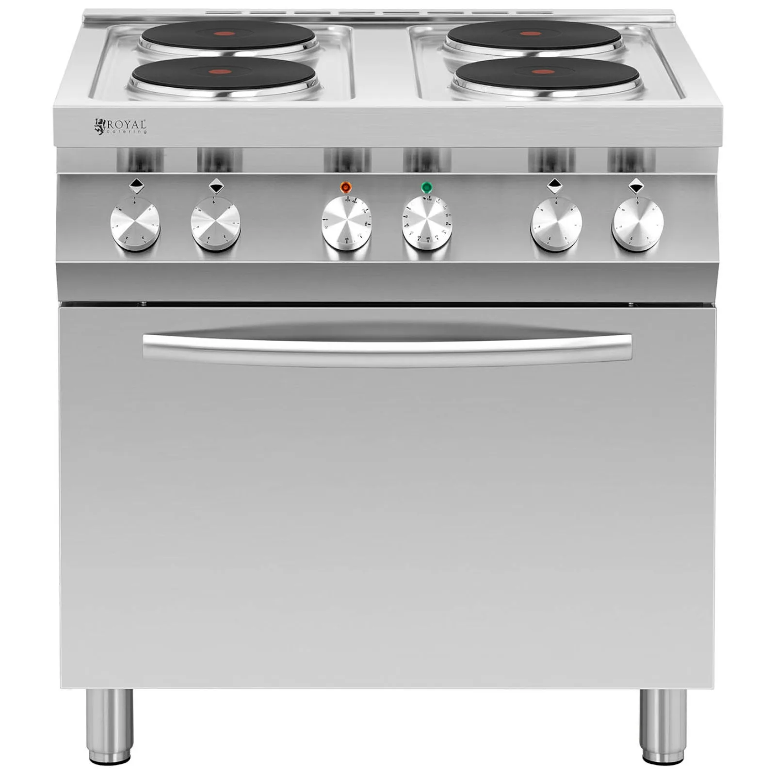 4-burner electric range with oven, 4 x 2600 W, 3 kW, 400 V, ITALY 9
