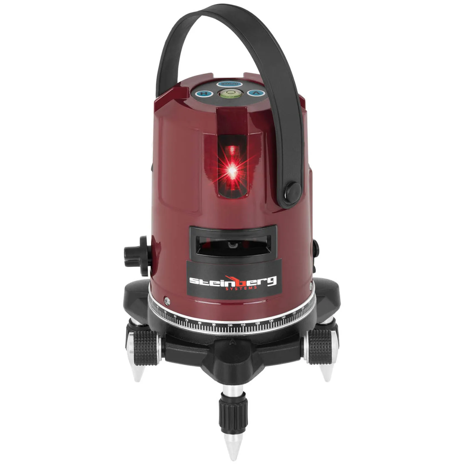 Laser liniar cu auto-nivelare și suport, 25 m 5