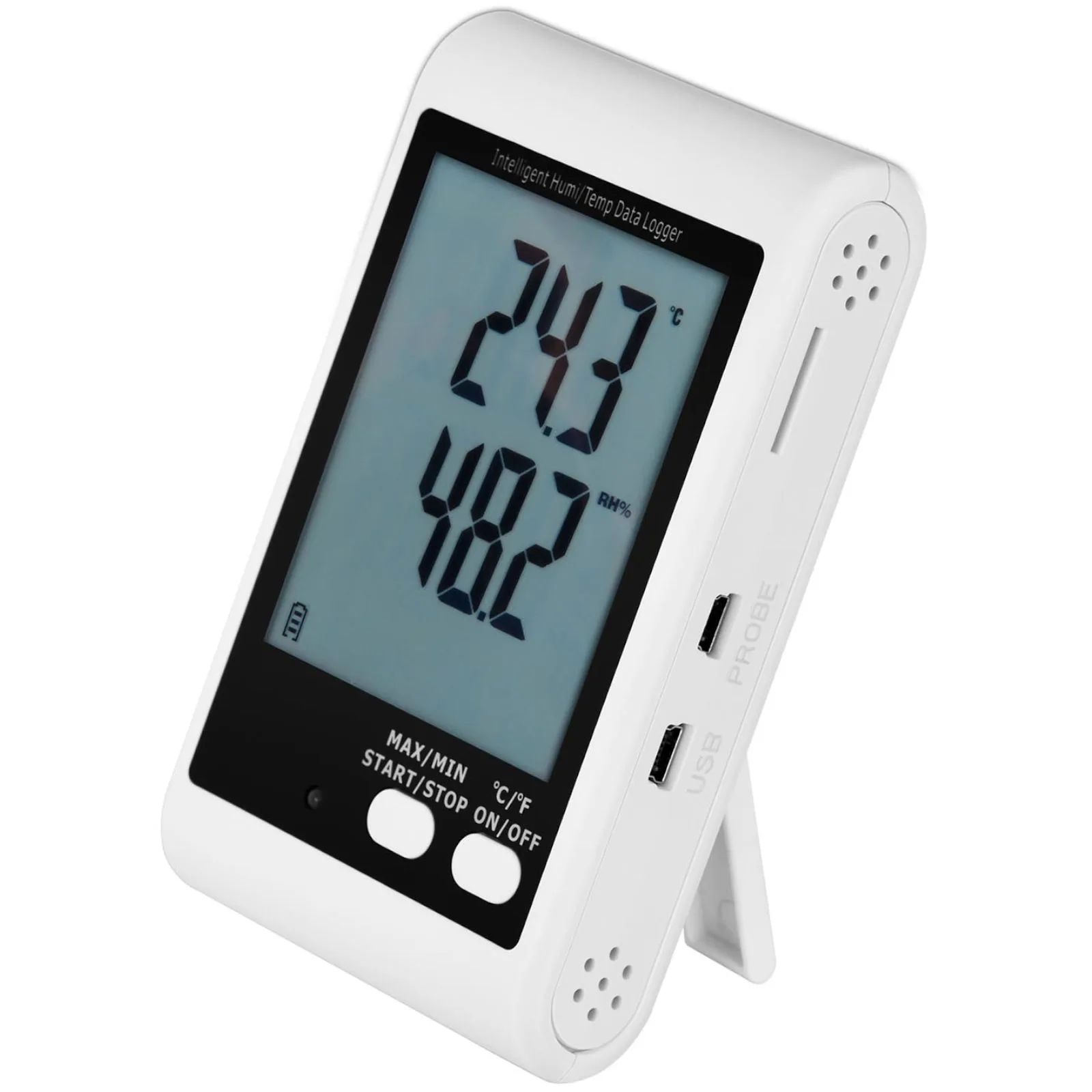 USB outdoor temperature and humidity logger, range -40 to 125°C 3
