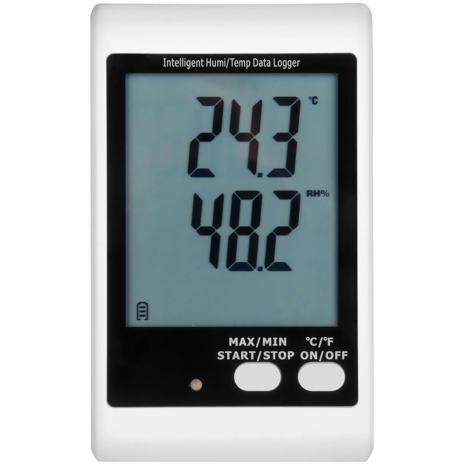 USB outdoor temperature and humidity logger, range -40 to 125°C 4