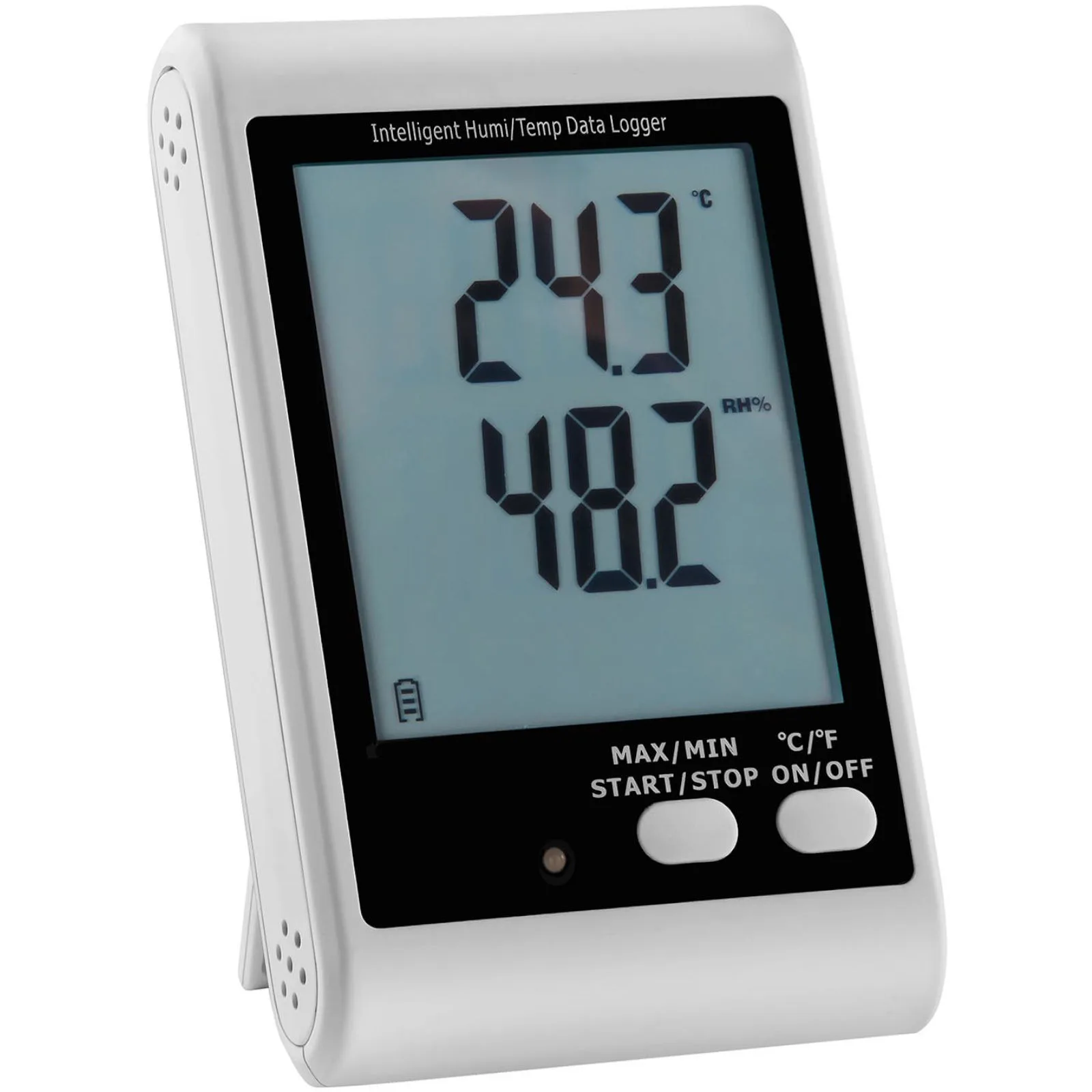 USB outdoor temperature and humidity logger, range -40 to 125°C 5