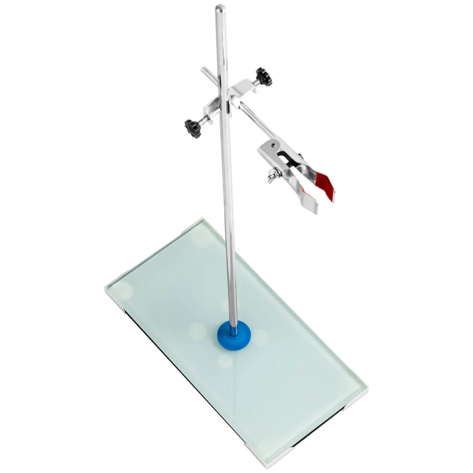 Laboratóriumi állvány kiegészítőkkel, 63 cm, 1 tartóval 4