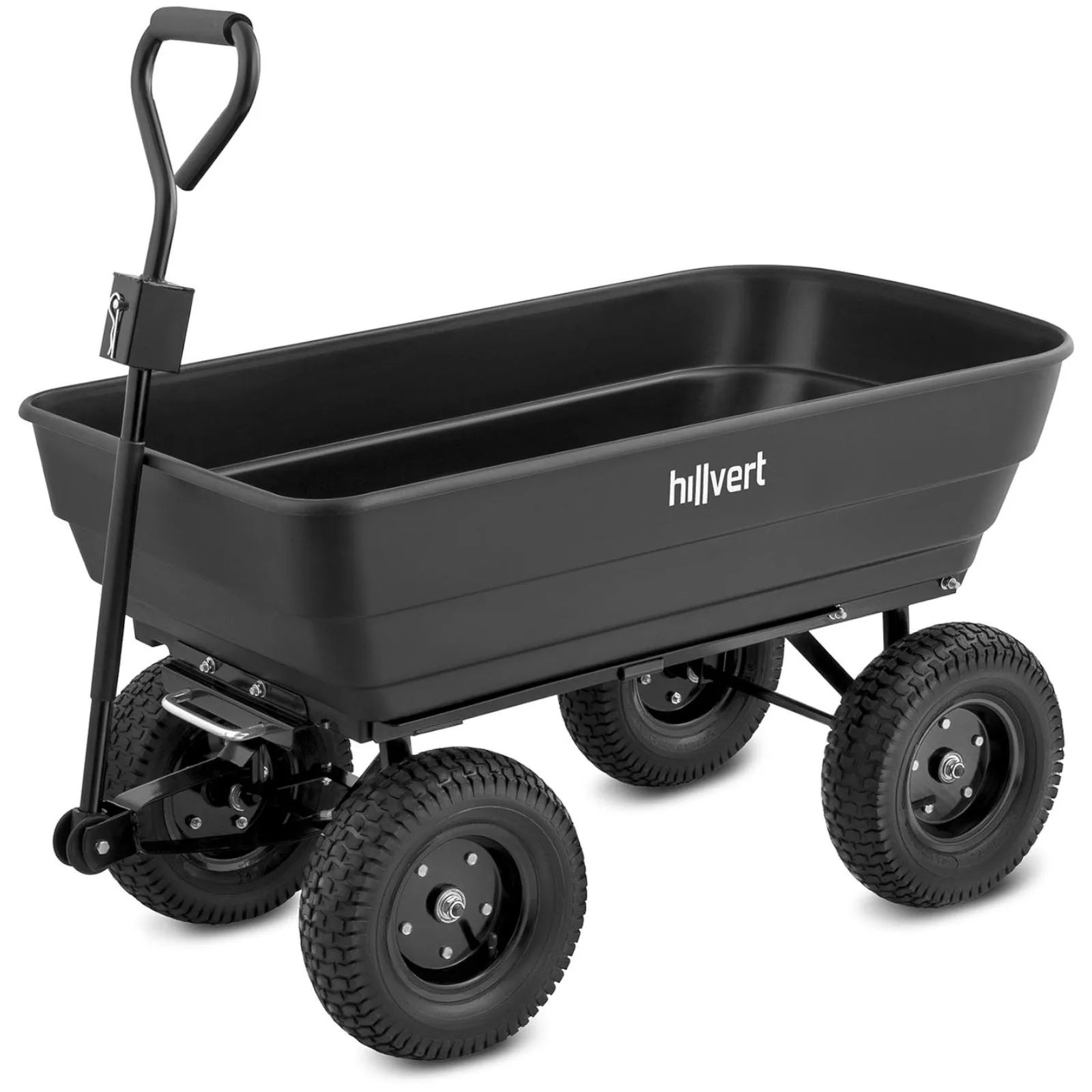 125 l 350 kg-os kerti szállítókocsi