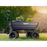 Cărucior de grădină de 125 L și 350 kg 5