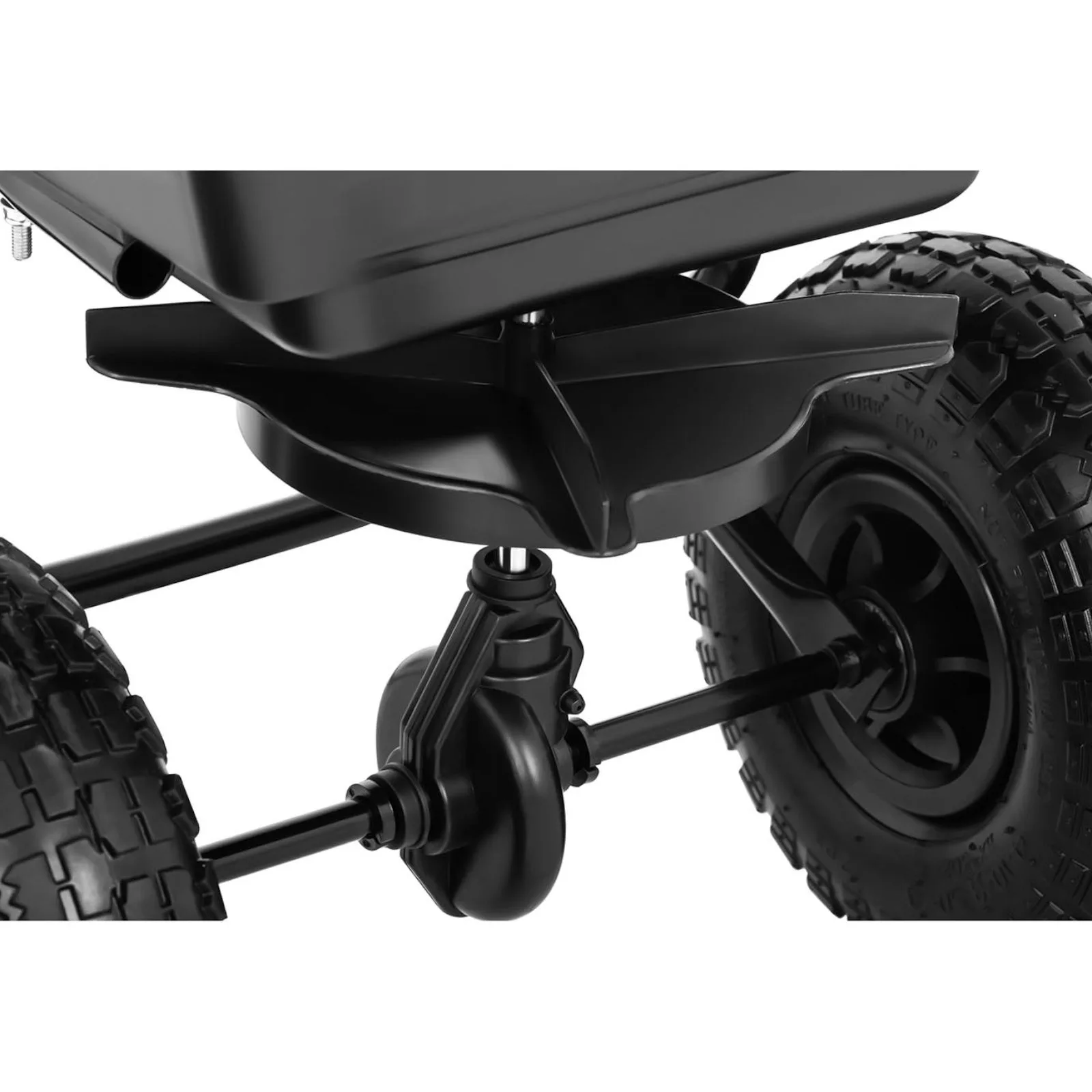 Spreader, seeder, and spreader for fertilizer, grass, salt, and sand, 14 L 3