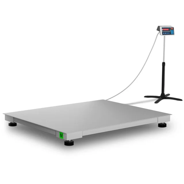 Ipari platformmérleg, RS232 interfész, 600 kg / 0,2 kg, LED kijelző, M, kalibrálva