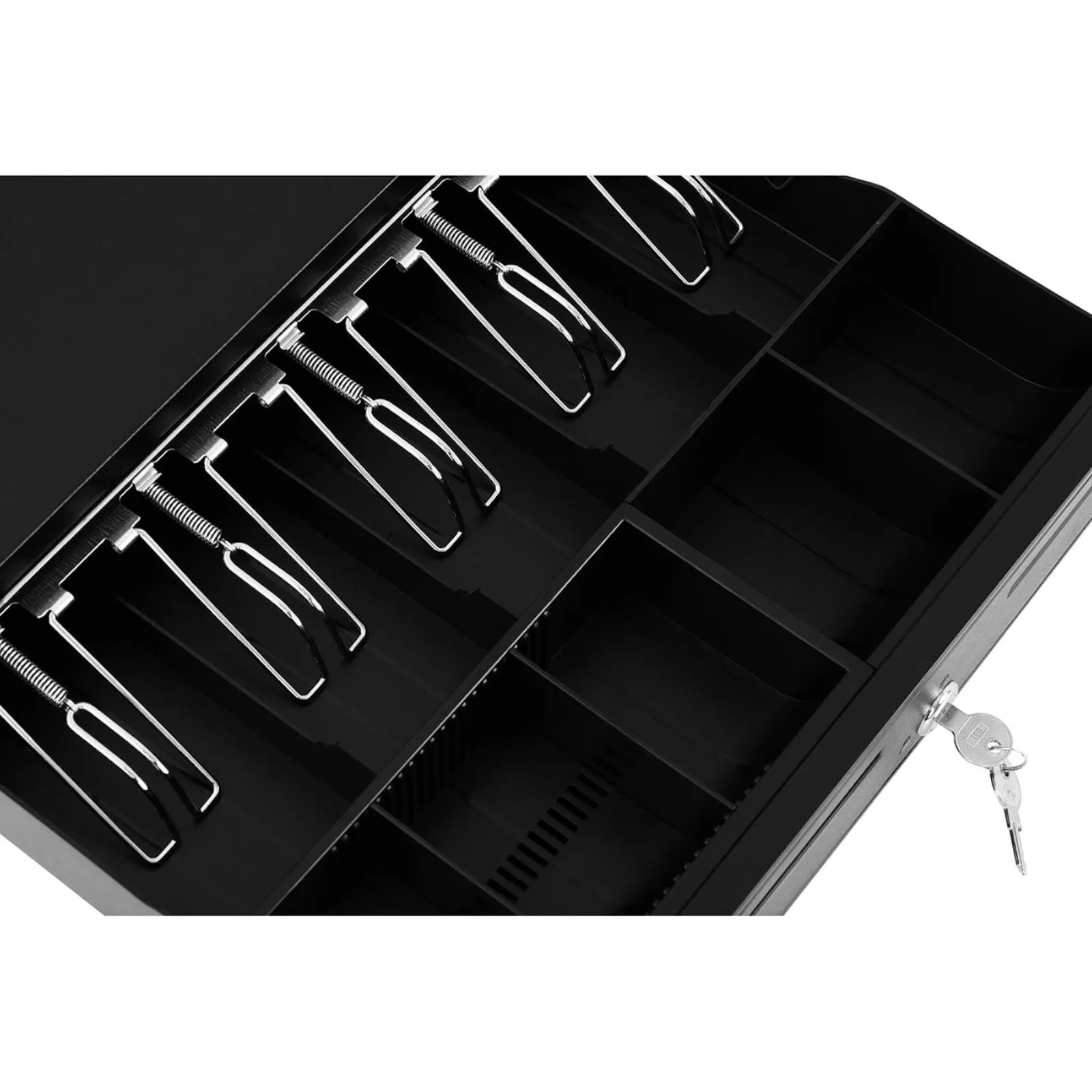 Cash drawer for cash registers, 3/5 compartments for coins, 5 slots for banknotes 4