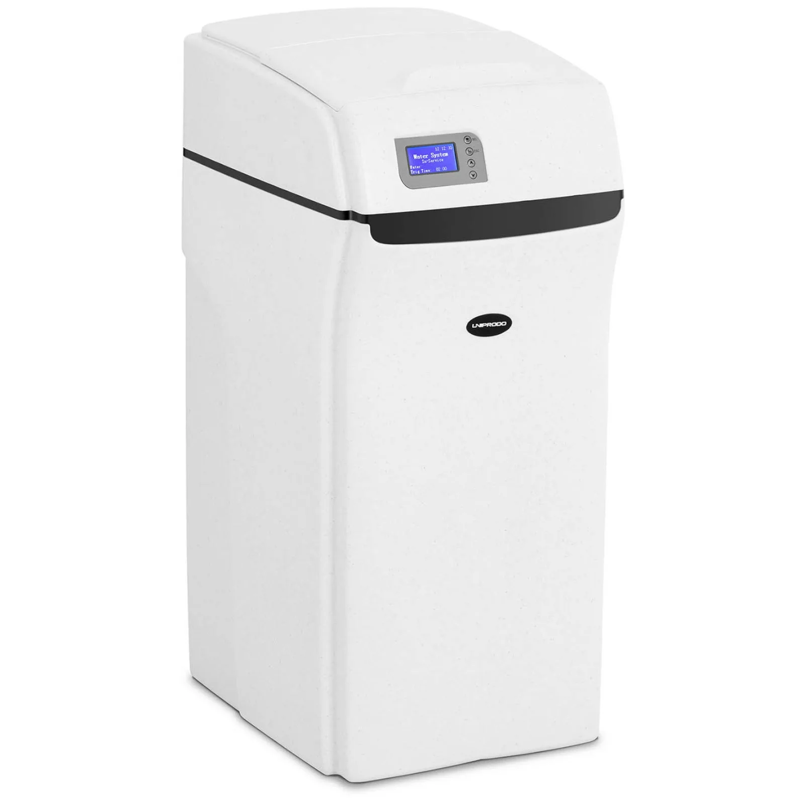 Vízlágyító és vízkőmentesítő automatikus szeleppel, 30 l, 3,3 W, LCD 2