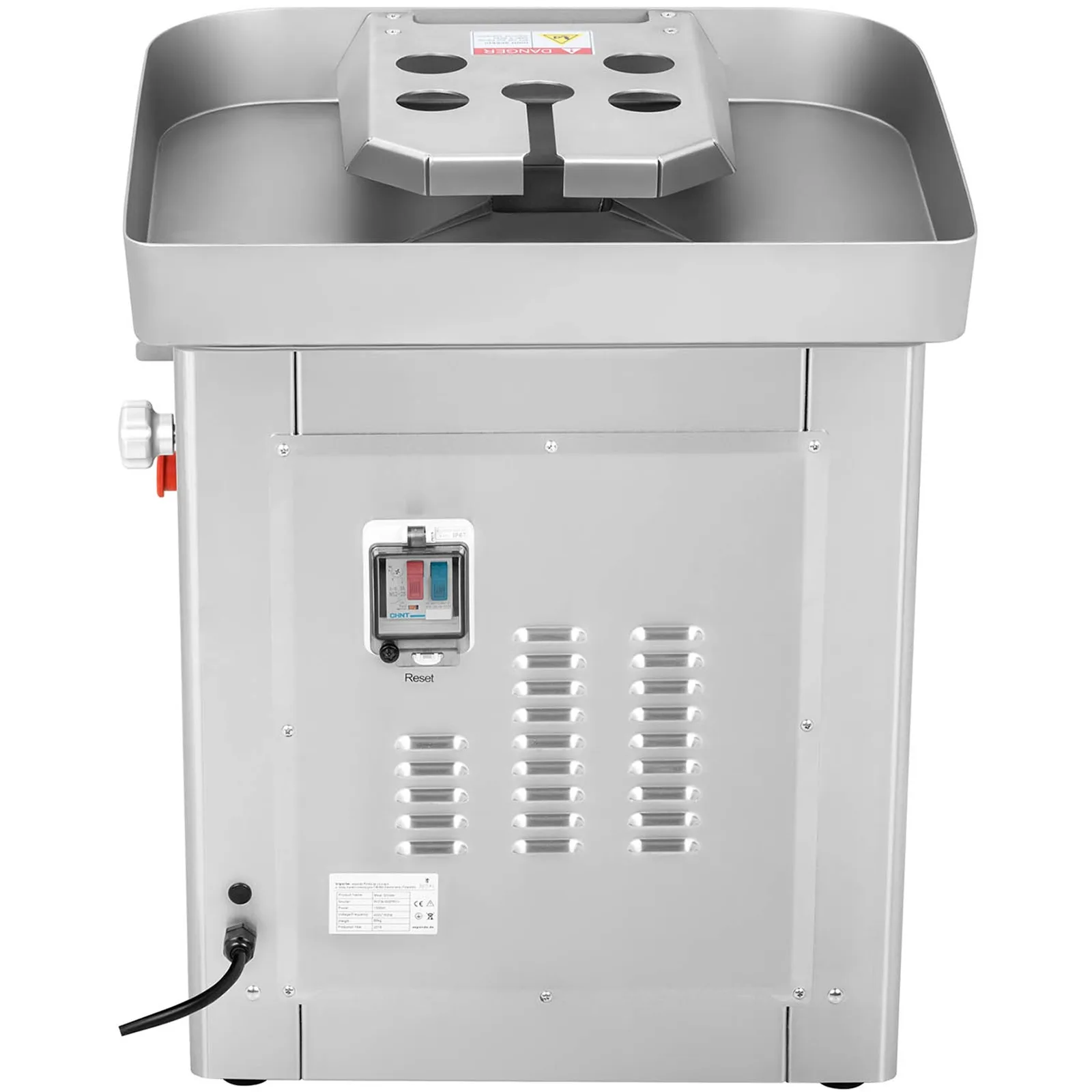 Wolf industrial professional meat and vegetable grinder 800 kg/h 400 V 1500 W 4