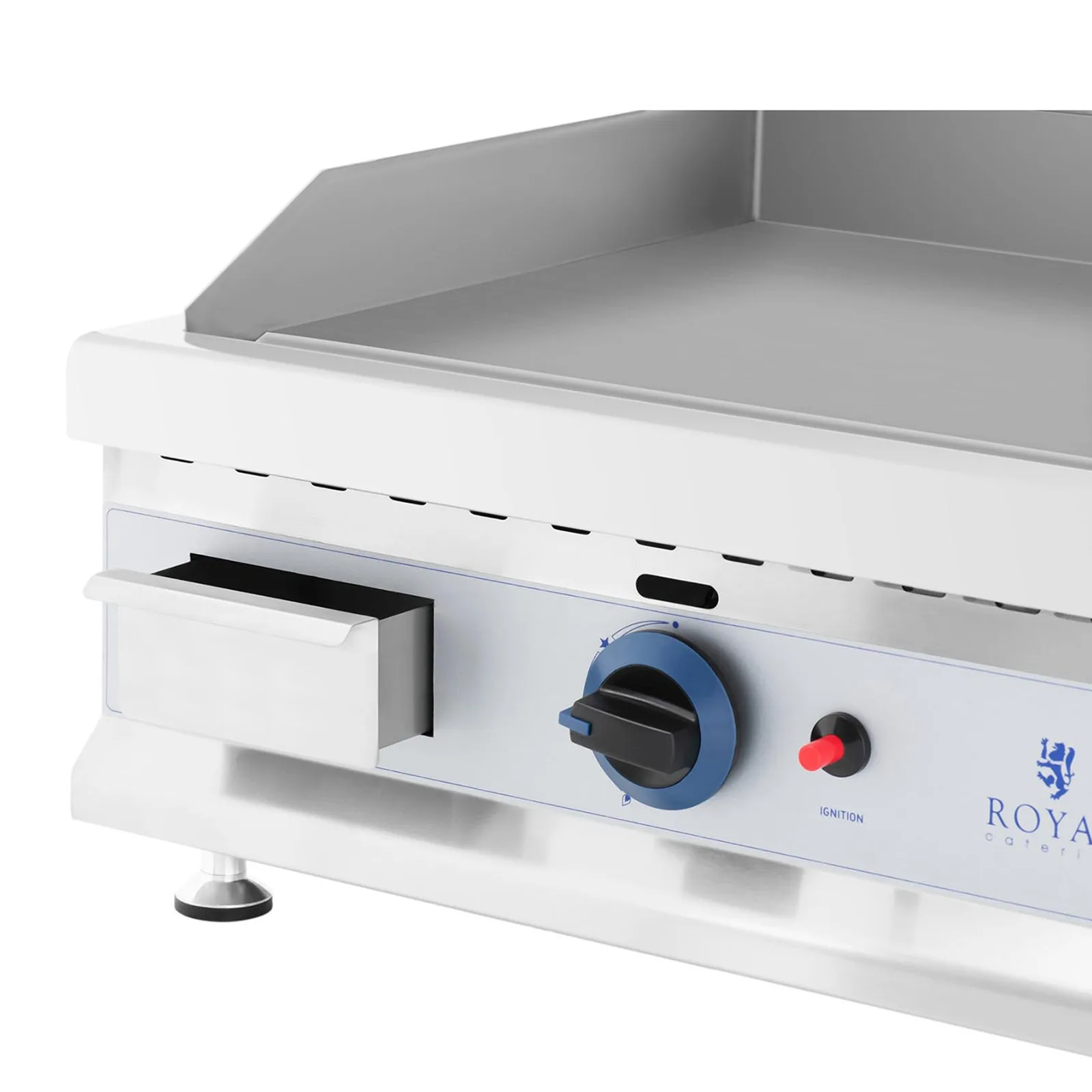 Plynový gril z nerezovej ocele s dvoma plynulými horákmi na zemný plyn, 2x 3,1 kW, 0,02 bar, 74,5 x 40 cm 3