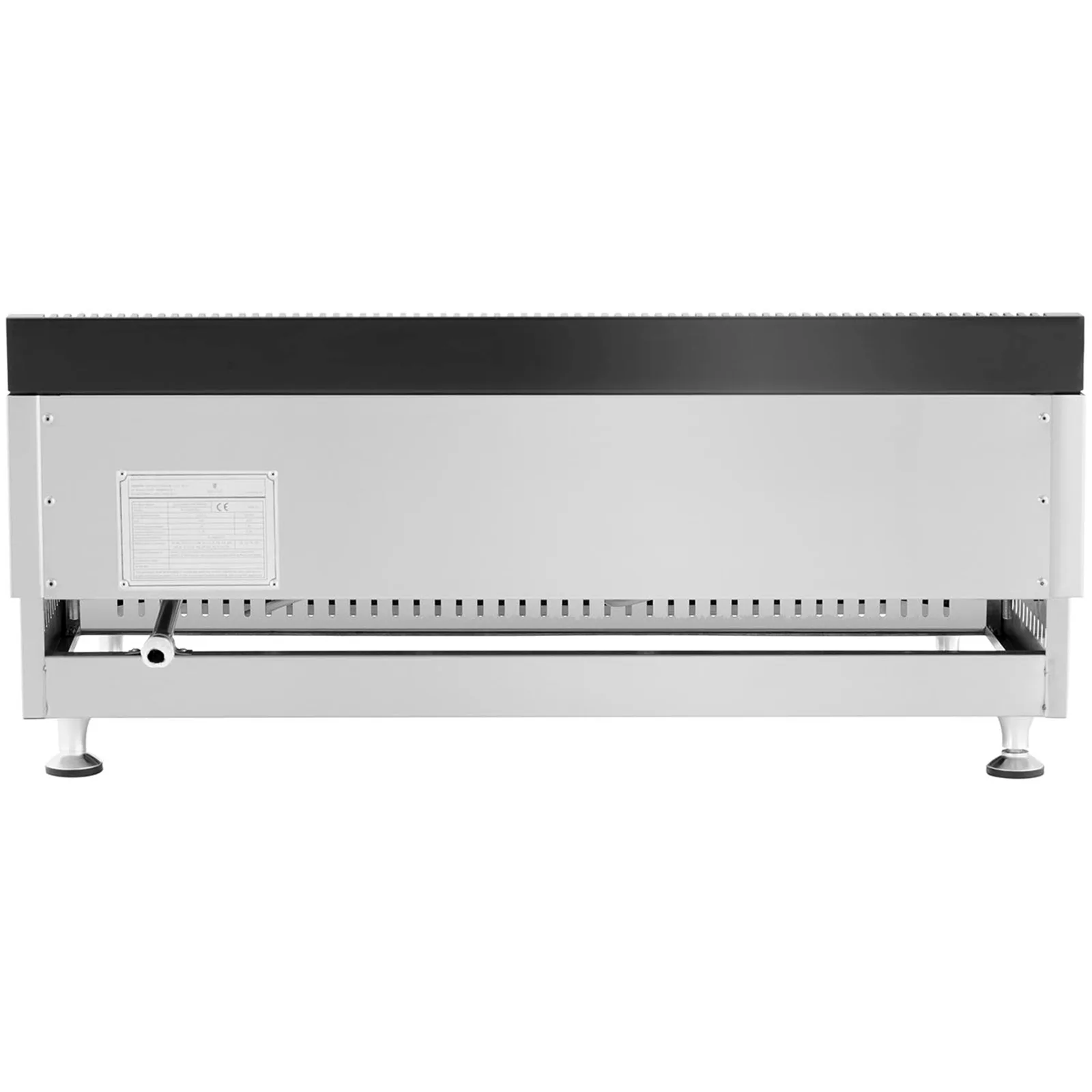 Plynový gril z nerezovej ocele s dvoma plynulými horákmi na zemný plyn, 2x 3,1 kW, 0,02 bar, 74,5 x 40 cm 5