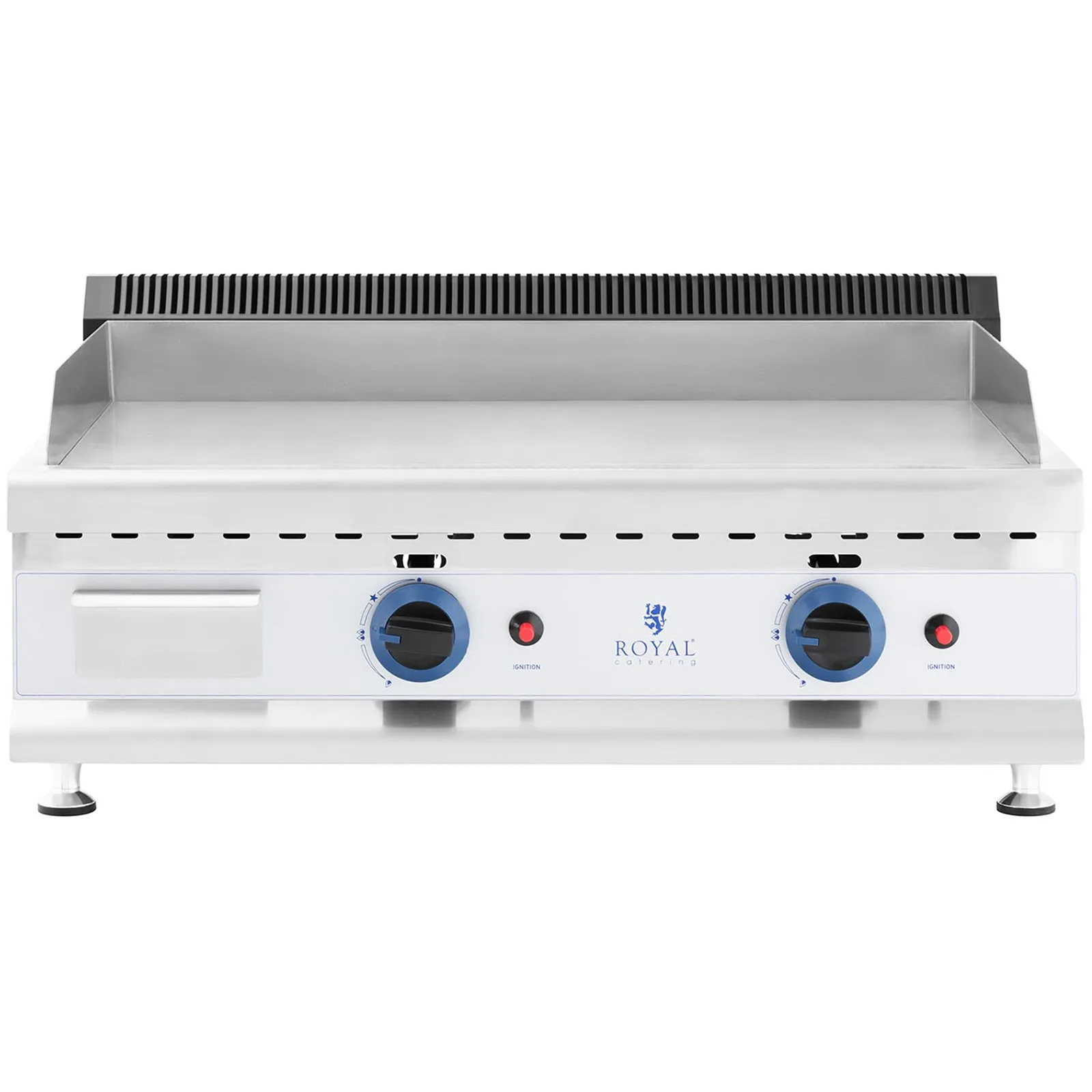 Plynový gril z nerezovej ocele s dvoma plynulými horákmi na zemný plyn, 2x 3,1 kW, 0,02 bar, 74,5 x 40 cm 6