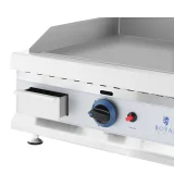 Grătar cu gaz din oțel inoxidabil, cu două arzătoare și suprafață netedă, reglabil, pentru gaz natural, 2x 3,1 kW, 0,02 bar, 60 x 40 cm 3