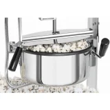 Aparat automat de popcorn TEFLON 1600 W 5-6 kg/h retro - albastru 5