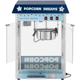 Aparat automat de popcorn TEFLON 1600 W 5-6 kg/h retro - albastru 6