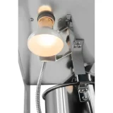 Aparat automat de popcorn TEFLON 1600 W 5-6 kg/h retro - albastru 7