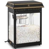 Aparat automat de popcorn TEFLON 1600 W 5-6 kg/h Retro - Negru și auriu 2