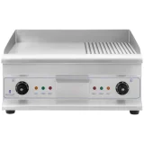 Kétoldalas sima és barázdált grilllemez zsírfogóval, 230 V, 2x 3200 W 4