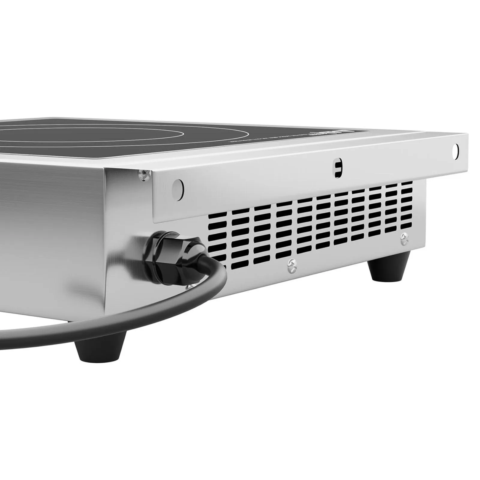 Verstellbares Induktionskochfeld, 1 Kochzone, 28 cm Durchmesser, LED, 3500 W 3